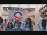 BARACK OBAMA KIDS AND THE LIBERAL YOUTH SING FOR THEIR DEAR LEADER