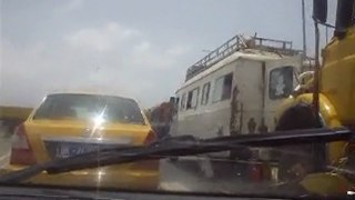 Embouteillages entrée de Dakar....juillet 2011