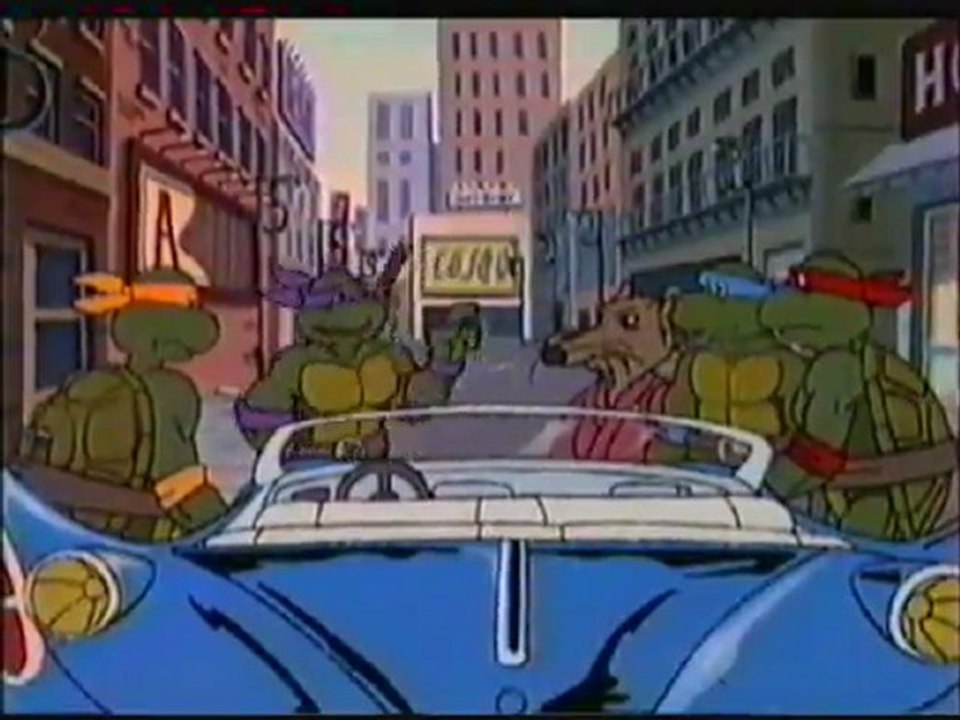 Tortues ninja ep5 Un vrai combat de ninja part1