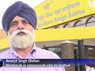Emeutes: les Sikhs de Londres protègent leurs temples