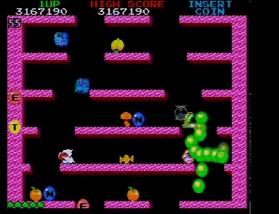 Bubble Bobble - Arcade Normal mode - 9.999.990 pts (part 1)