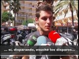 Enfrentamiento entre turistas y Mossos en Lloret
