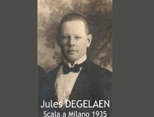 jules Degelaen à la Scala de Milan