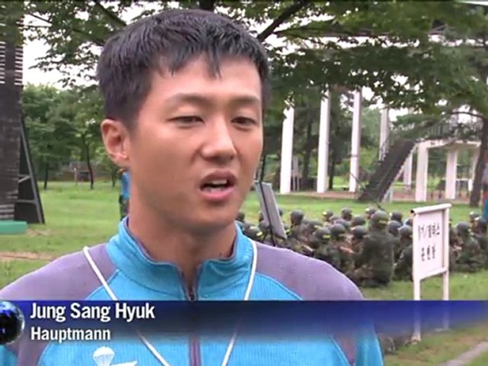 Schweiß statt strand: südkoreaner urlauben im militär-camp
