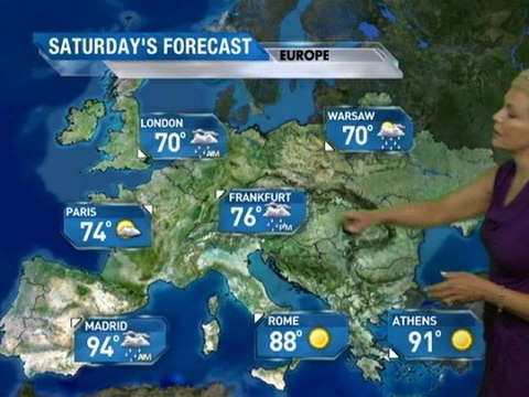 European Vacation Forecast - 08/11/2011
