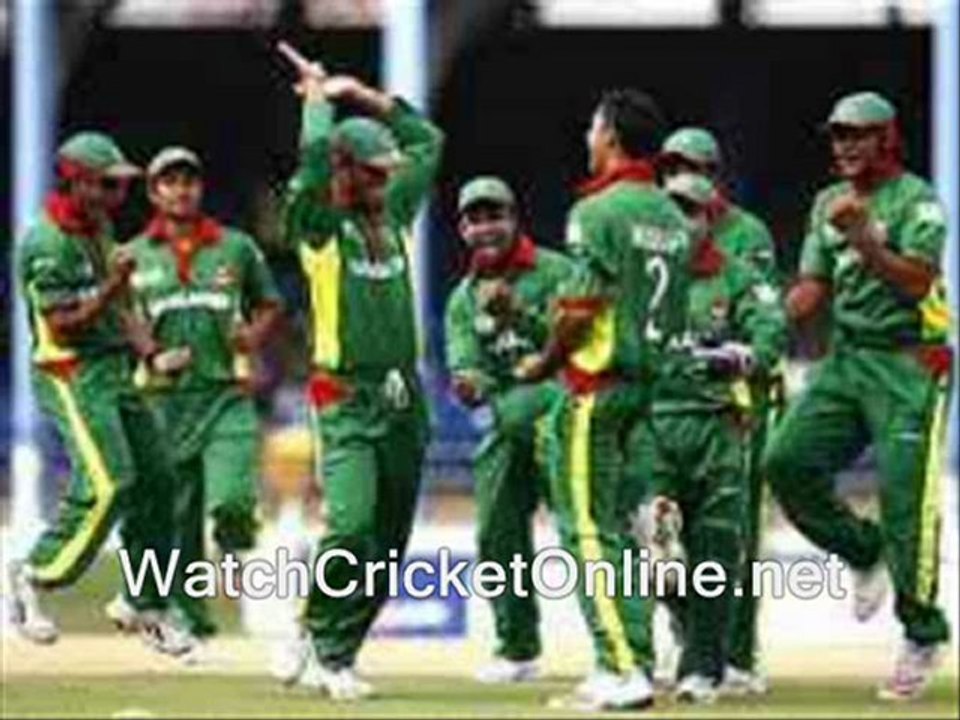 watch Zimbabwe vs Bangladesh cricket series 2011 live online