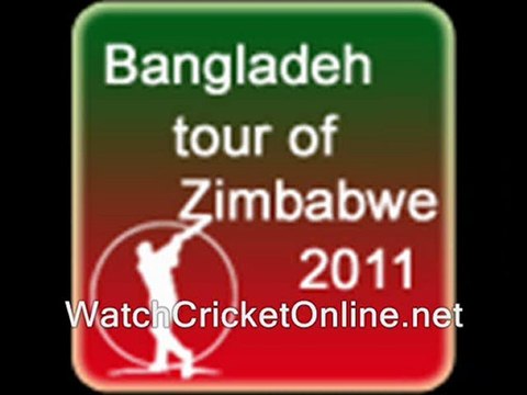 watch Zimbabwe vs Bangladesh ODI Series 2011 live streaming