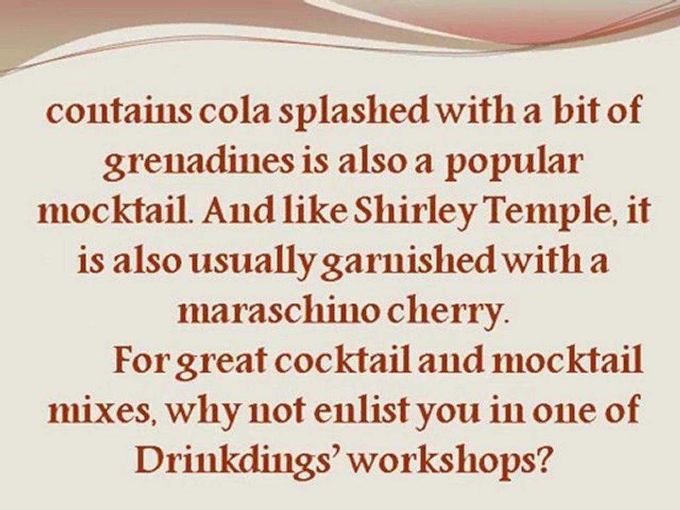 Cocktails Vs. Mocktails --- What’s The Difference?