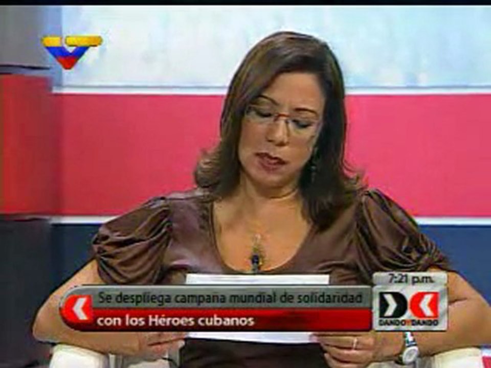 Campaña Mundial de solidaridad con los 5 heroes de Cuba convocan en Venezuela para el mes de septiembre