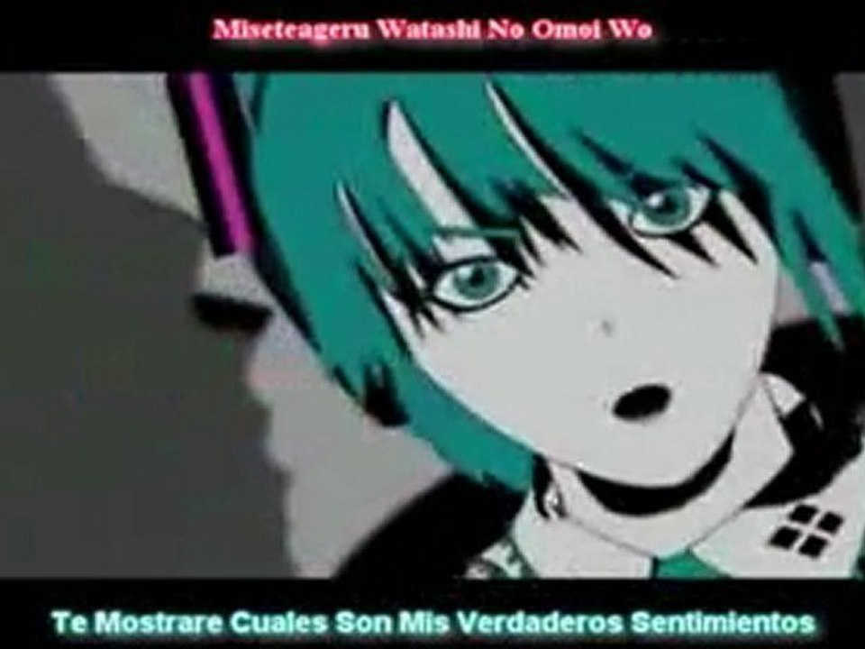Hatsune miku LOVE IS WAR Sub Esp
