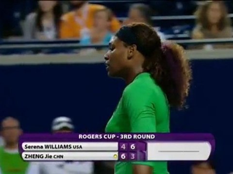 Williams batte Zheng - Toronto, ottavi