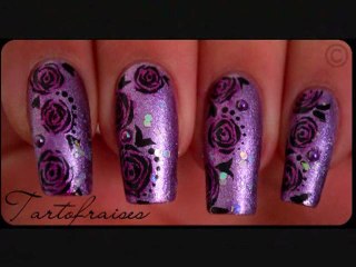 Nail art : comment faire des roses noires sur vos ongles