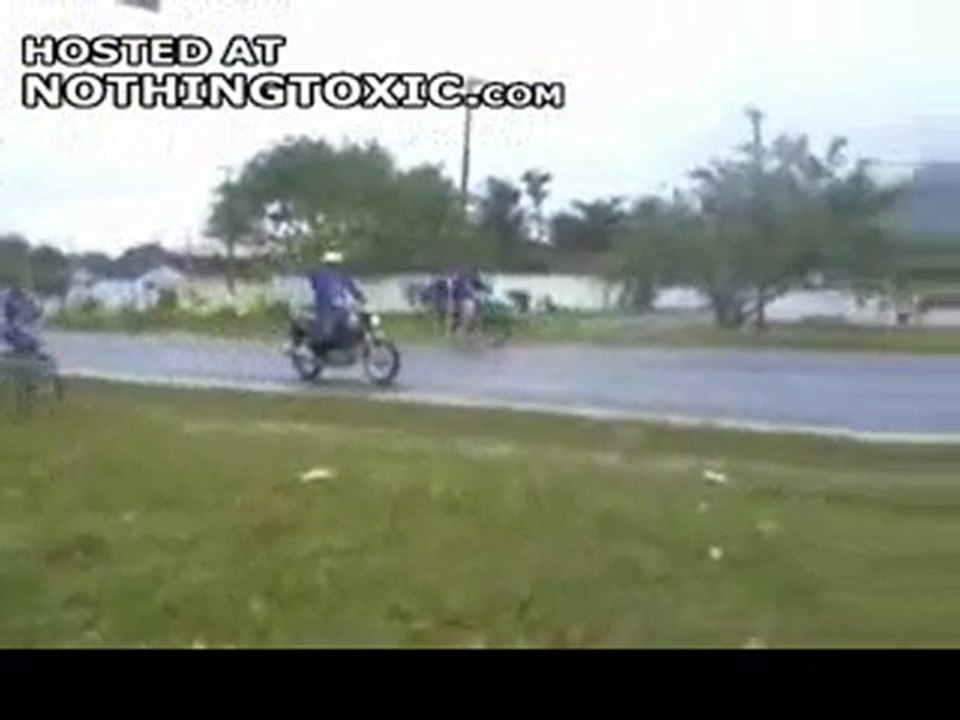 Le vélo c'est casse-gueule!