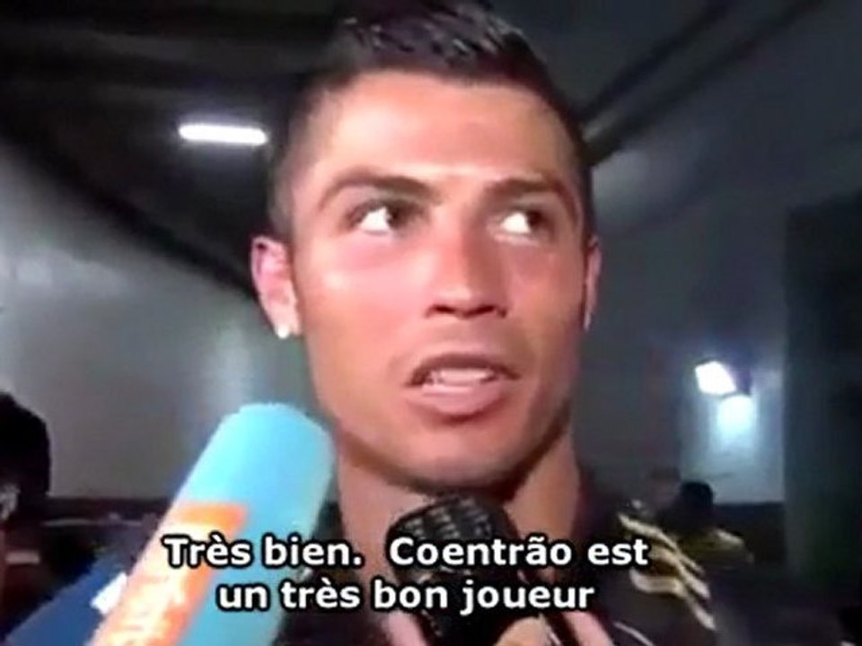 Quand Cristiano Ronaldo se moque d'un journaliste !