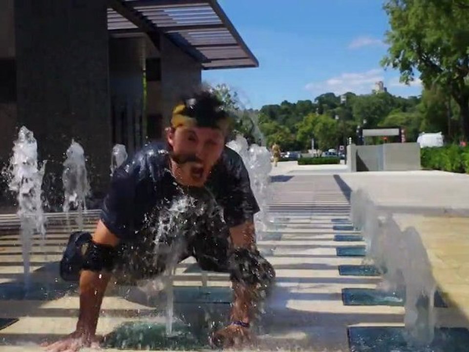 B-Boy Tout Terrain à la Fontaine