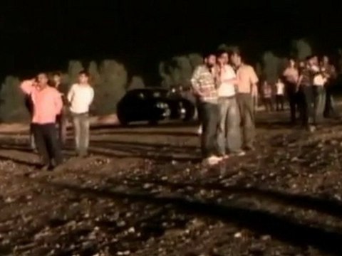 Iranian gas flow to Turkey halted by blast. Rough Cut (no reporter narration).