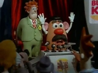 Weird potato head stars in Burger King attack ad