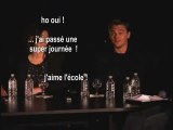 léo dicaprio hilarant ! un acteur qui a su rester... 