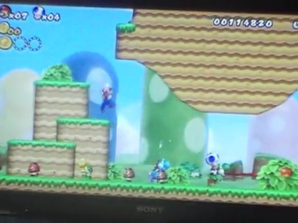 W.T coop new super mario bros wii part 1 : on est parti pour fail