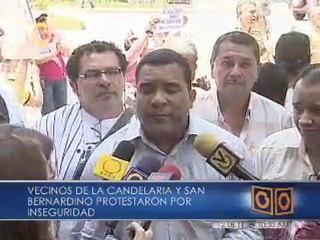 Protestas por inseguridad