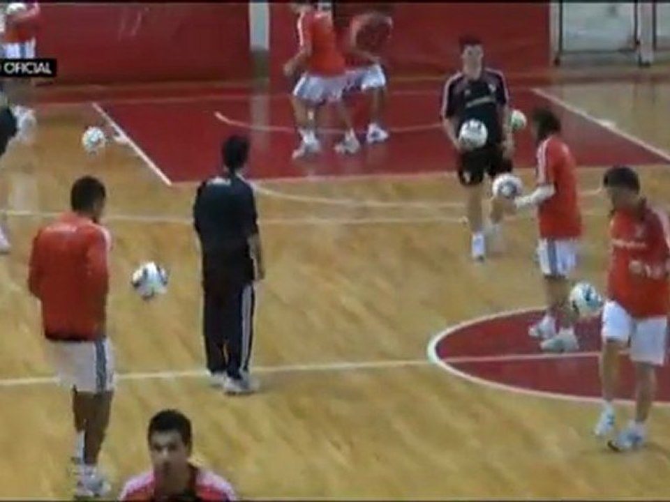 Gambeta a la tormenta ENTRENAMIENTO DE RIVER PLATE