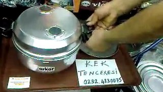 kek tenceresi,ocak üstü kek tenceresi kemeraltı,izmir,