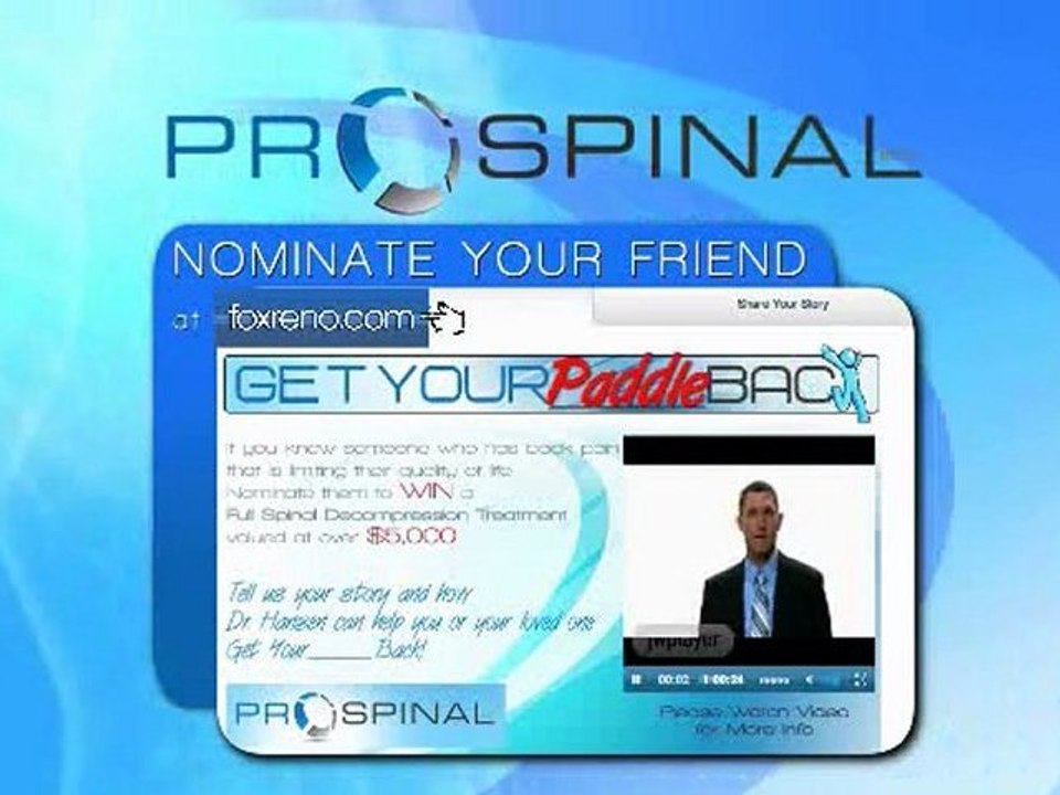 Non-Surgical Spinal Decompression. Back pain relief.