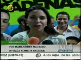 María Corina Machado sobre carta a Soto Rojas