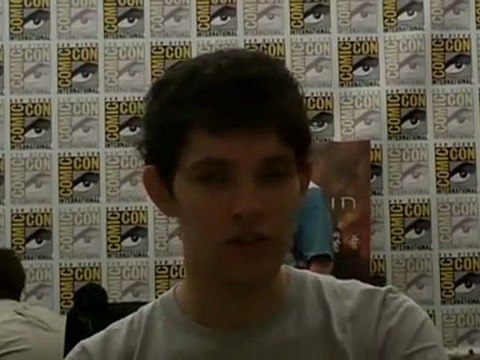 Colin Morgan of Merlin at Comic-Con 2011 - from the press room