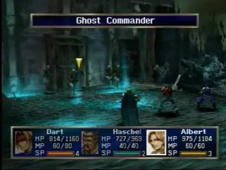 Legend of Dragoon - Boss 24 - Ghost Commanders