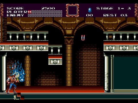 VIDEOTEST CASTLEVANIA BLOODLINES (megadrive)
