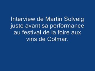 Interview Martin Solveig