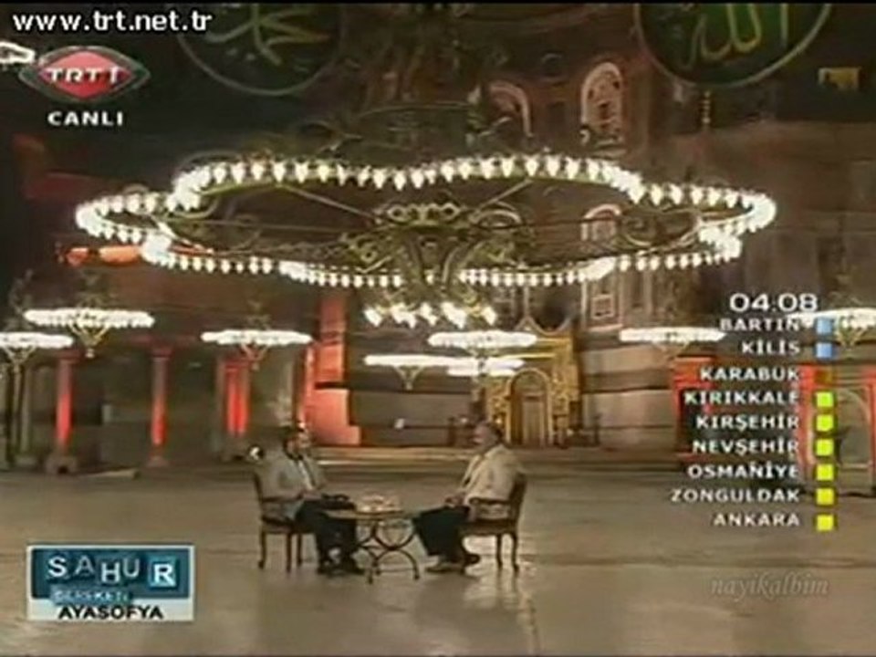 M.Emin Ay Efendimiz ve Hz.Fatıma Ramazan 2011 TRT
