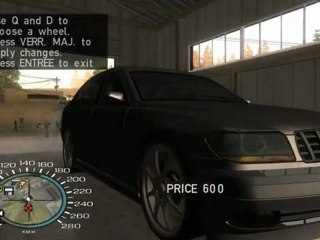 GTA San Andreas Gameplay - Transfender Wheel Shop Mod