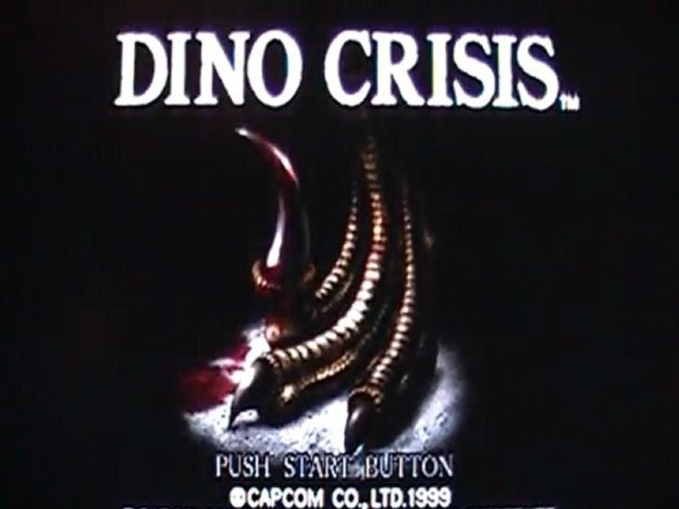First Level - Test - Dino Crisis - Playstation