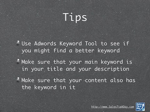 Meta Tags and Content: #24 of 30 Best Ways to Promote ...