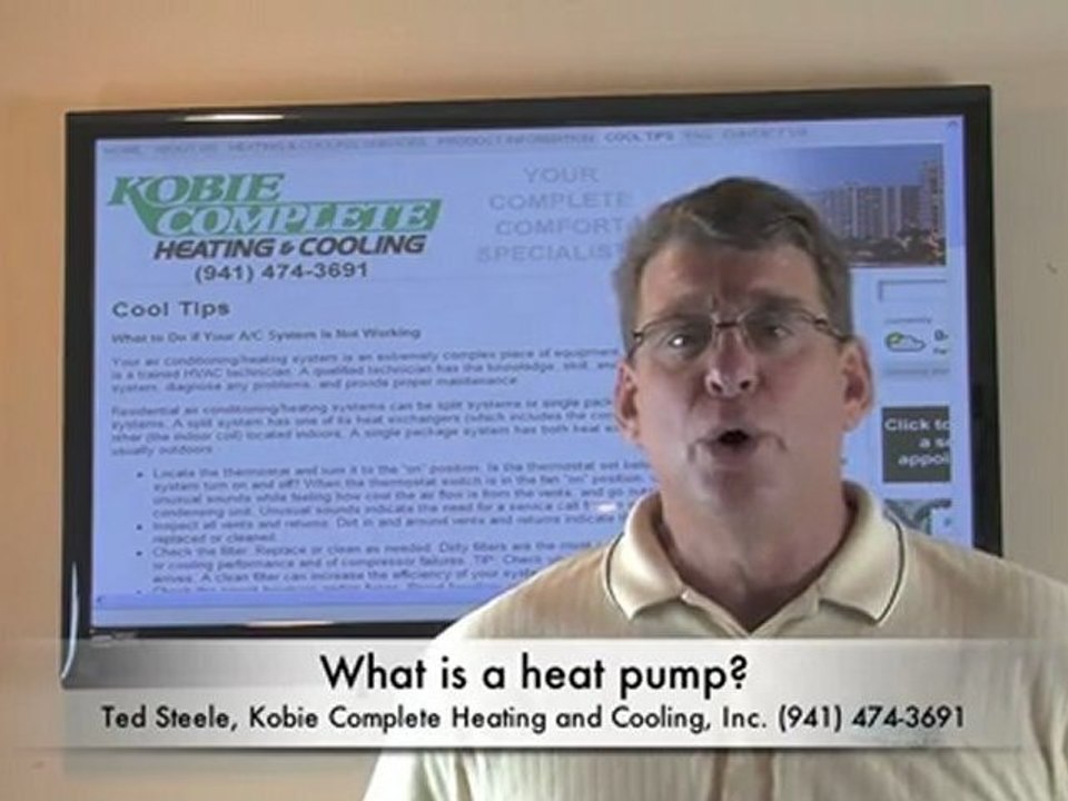 Sarasota Air Conditioning Tips: What is a heat pump?