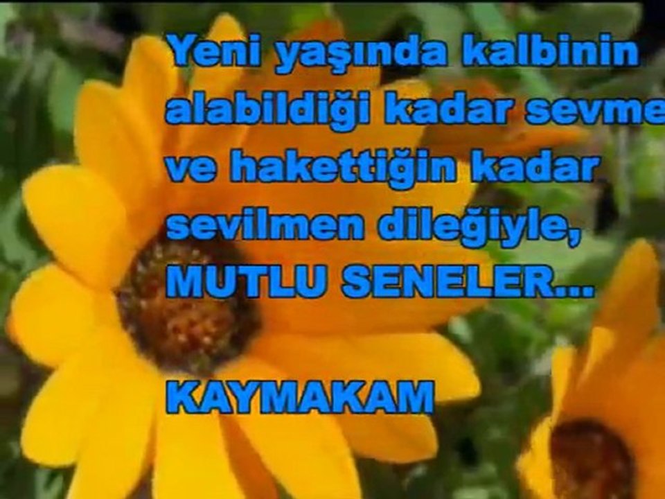 NİCE SENELERE