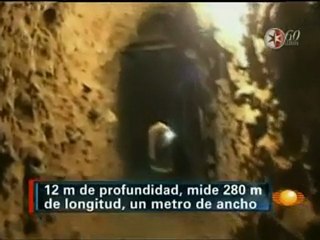 Descubren "narco túnel"