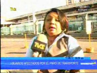 Tanda Informativa: Paro de Transportistas en Aragua