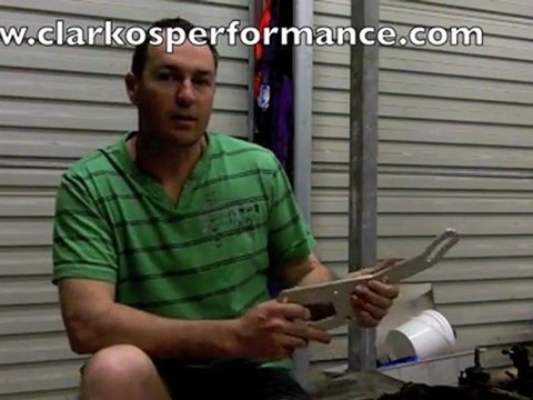 Clarkos Performance - wingless sprint car power steering bra