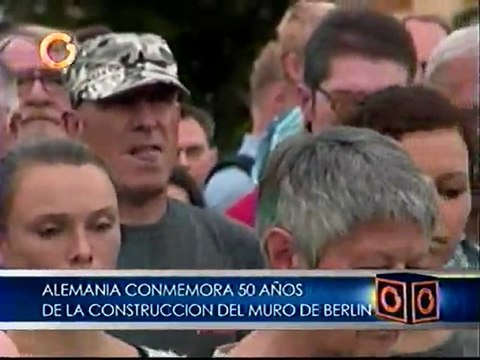 Berlín rinde homenaje a muertos del muro en aniversario de su construcción
