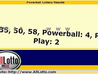 Powerball Lottery Drawing Results for August 13, 2011