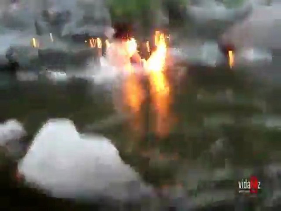 Molotow koktél FAIL!