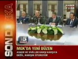 MGK'da da oturma düzeni değişti Asker ve sivil kanat karışık oturdu