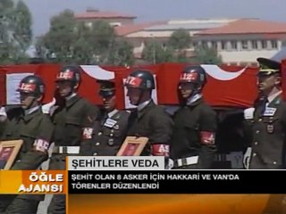 ŞEHİTLERE VEDA