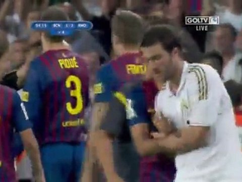 FC Barcelone - Real Madrid : la bagarre