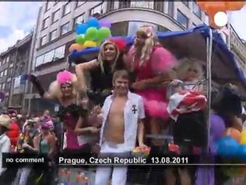Czech capital hosts first ever gay pride ... - no comment