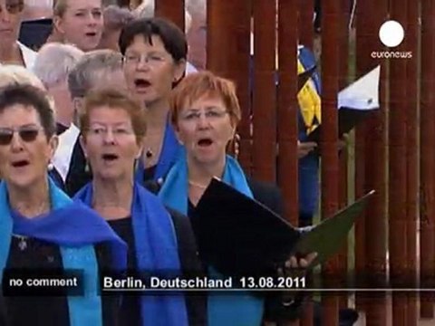 Germany marks 50th anniversary of Berlin... - no comment