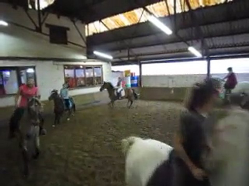 le 14-08-2011 spectacle de fin de stage au manège El Cortijo